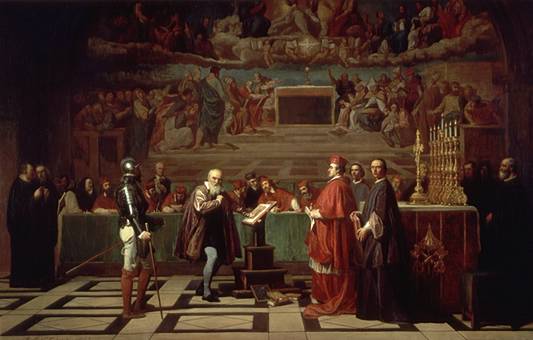 Galileo ante el Santo Oficio (Fuente)