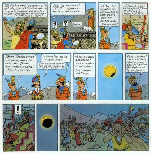 Tintín en el Templo del Sol