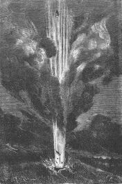 Cañón imaginado por Verne para lanzar un nave a la Luna