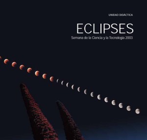 Portada del libro Eclipses, unidad didáctica editada por FECYT en 2003