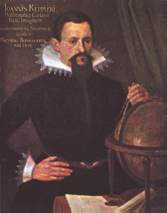 Retrato de Johannes Kepler